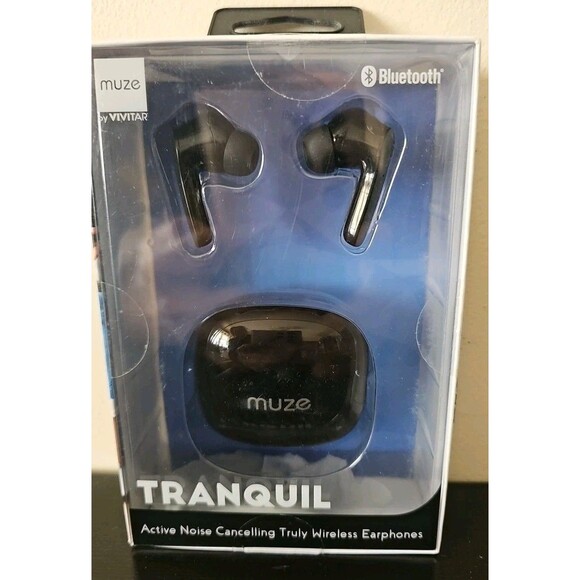 Bluetooth Headphones. Active Noise Canceling. Tranquil Muze By Vivitar - Picture 1 of 3